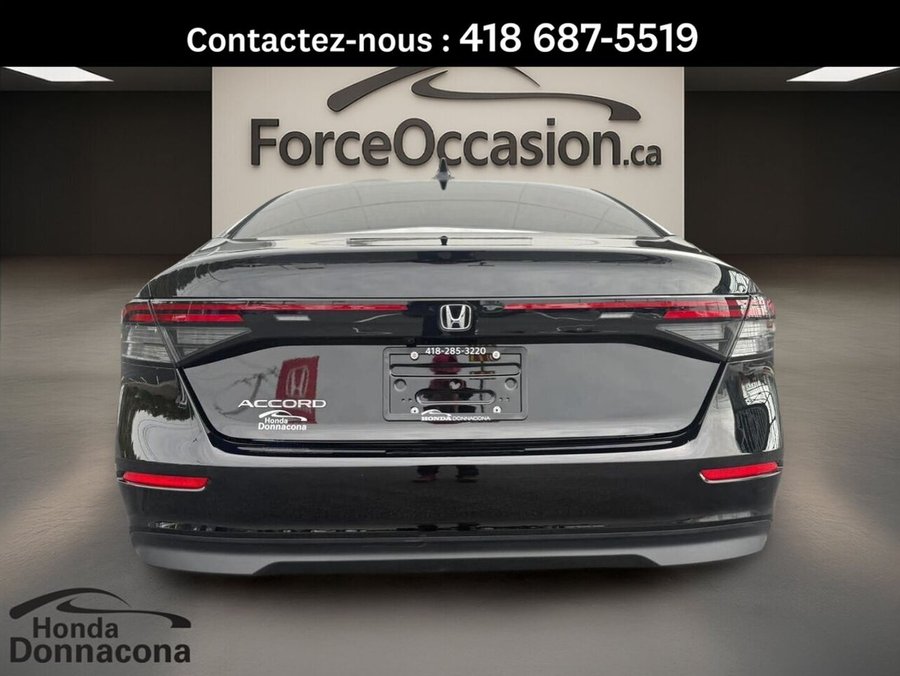 Honda Accord Sedan EX, Bas kilométrage, Bancs chauffant 2024 Noir
