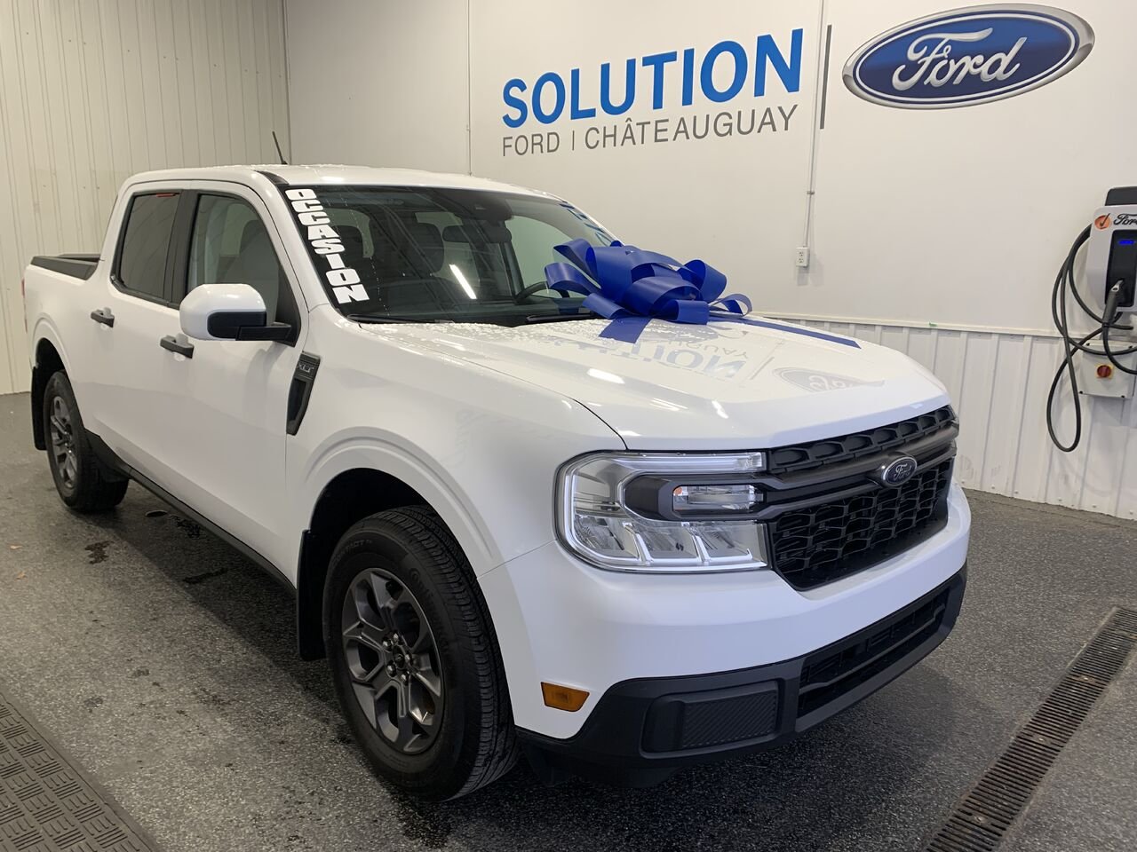 2023 Ford Maverick XLT TI SuperCrew White Châteauguay - photo #3