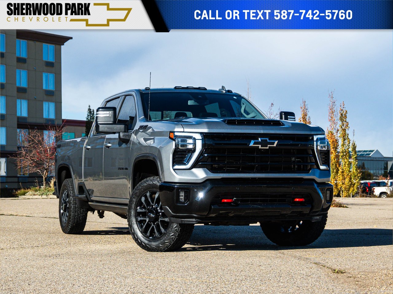 2025 Chevrolet Silverado 3500HD 4WD Crew Cab 159 LTZ Grey Sherwood Park - photo #0