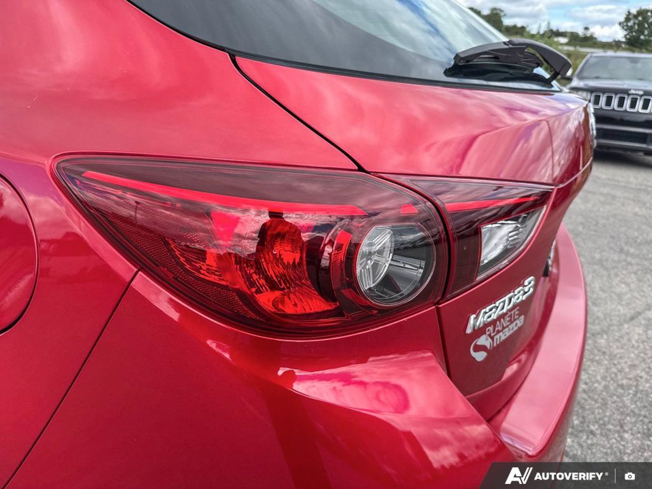 2018 Mazda Mazda3 Sport 3MZBN1L76JM254638 Red Mirabel - photo #13