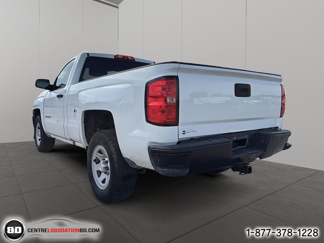 2017 Chevrolet Silverado 1500 WT CAB SIMPLE BOITE 6.5P | BD0401 White Granby - photo #7