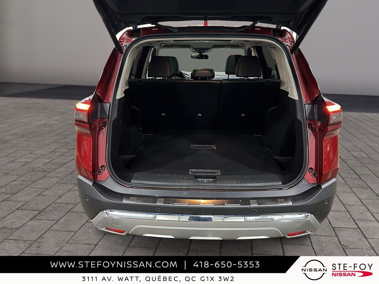 2023 Nissan Rogue Platine 4WD Cuir Red Ste-Foy - photo #5
