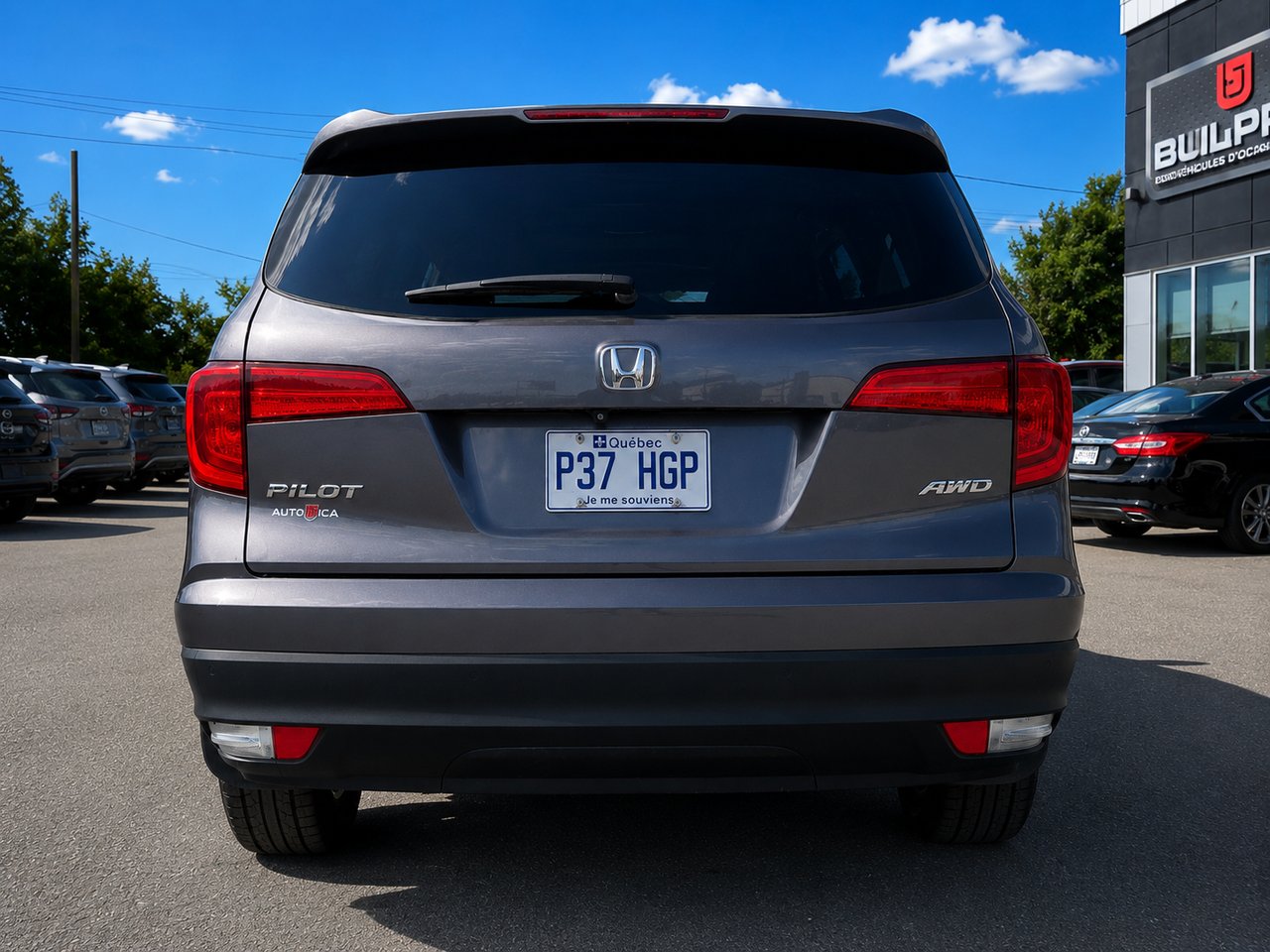 Honda Pilot 7 Passagers 2017 Gris Granby - photo #5