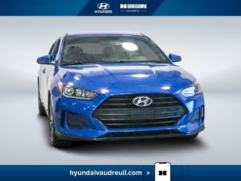 Hyundai Veloster 2020 Bleu Blainville - photo #0