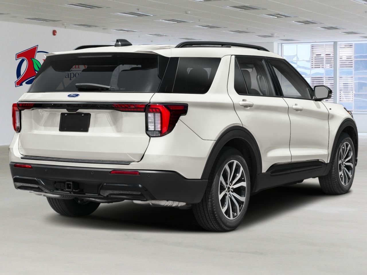Ford Explorer 2026 Blanc astral métallisé trois couches La Sarre - photo #1