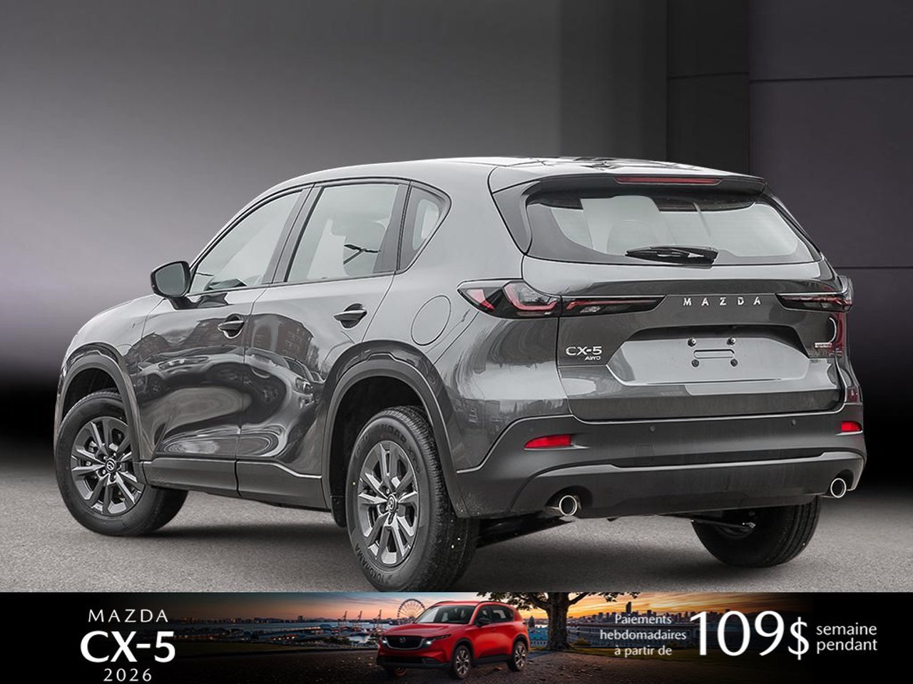 2026 Mazda CX-5 JM3KMAHA0T0213560 Machine Grey Metallic Mirabel - photo #3