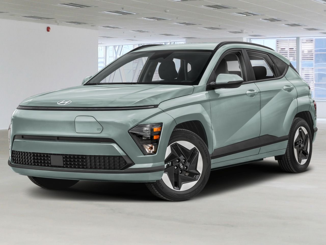 HYUNDAI KONA ÉLECTRIQUE PREFERRED Preferred TA 2027 Vert Gatineau - photo #0