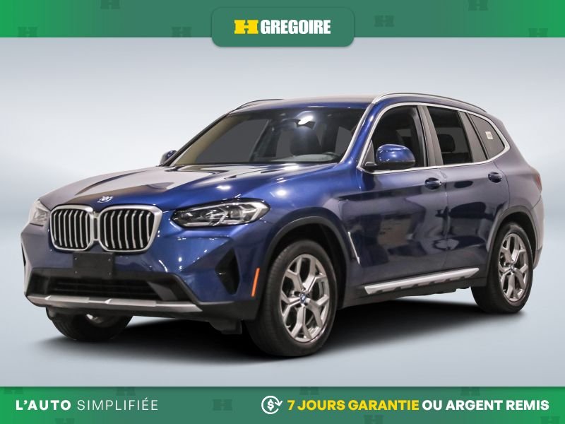 BMW X3 2023 Bleu Blainville - photo #2