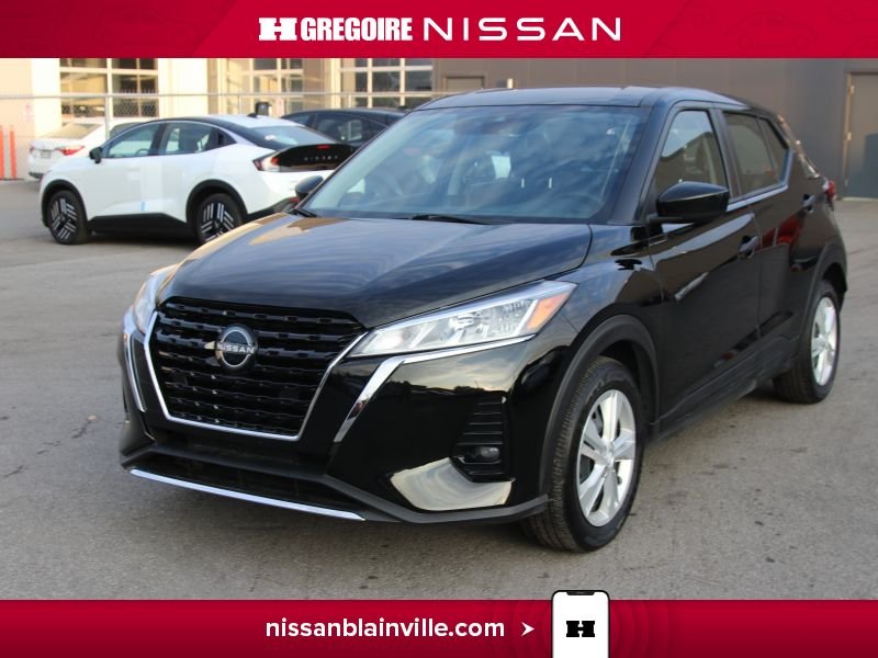 Nissan Kicks S*CAMERA DE RECULE*CARPLAY*a partir de 2,99% 2024 Noir