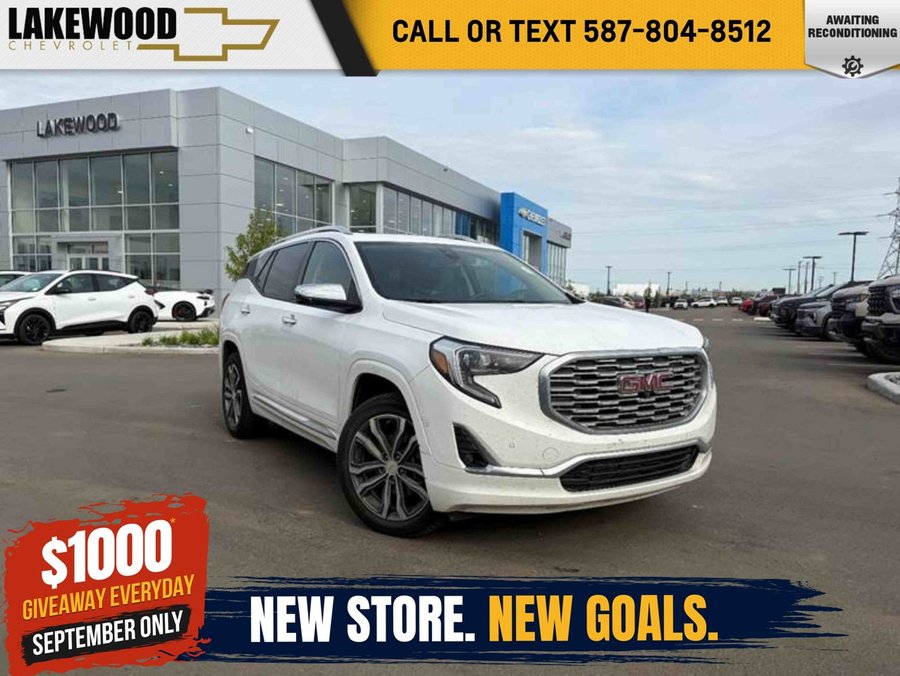 2019 GMC Terrain 2019 White