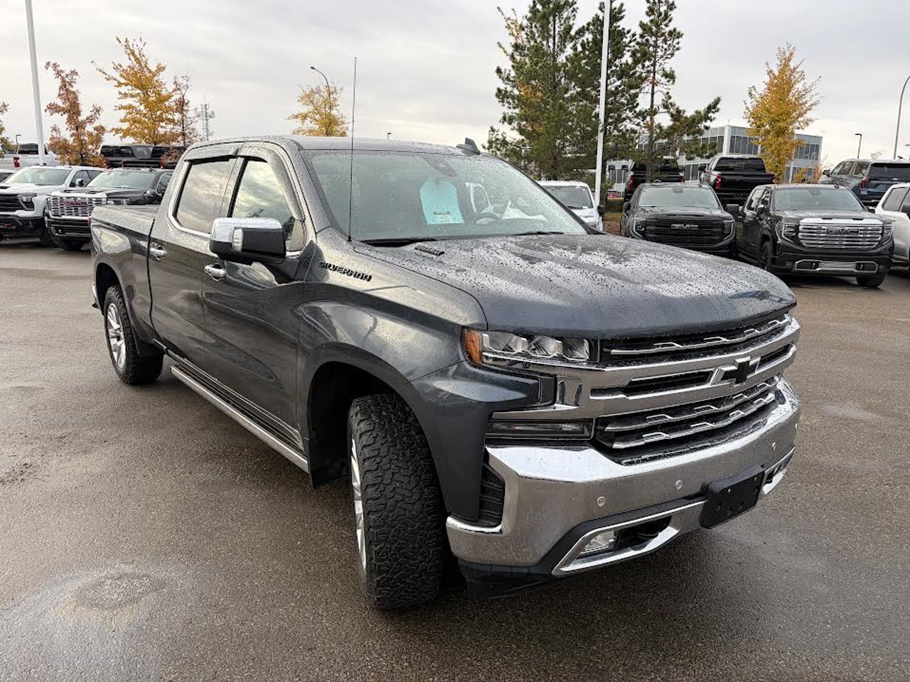 2020 Chevrolet Silverado 1500 4WD Crew Cab 147 LTZ Grey Sherwood Park - photo #1