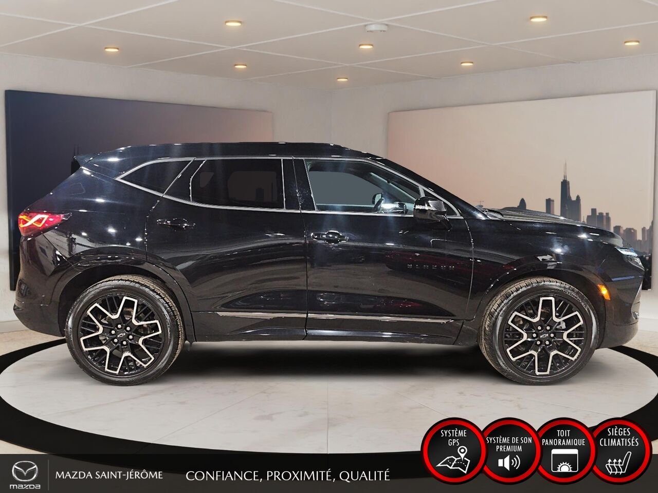 Chevrolet Blazer 2024 Noir Ste-Agathe des Monts - photo #4