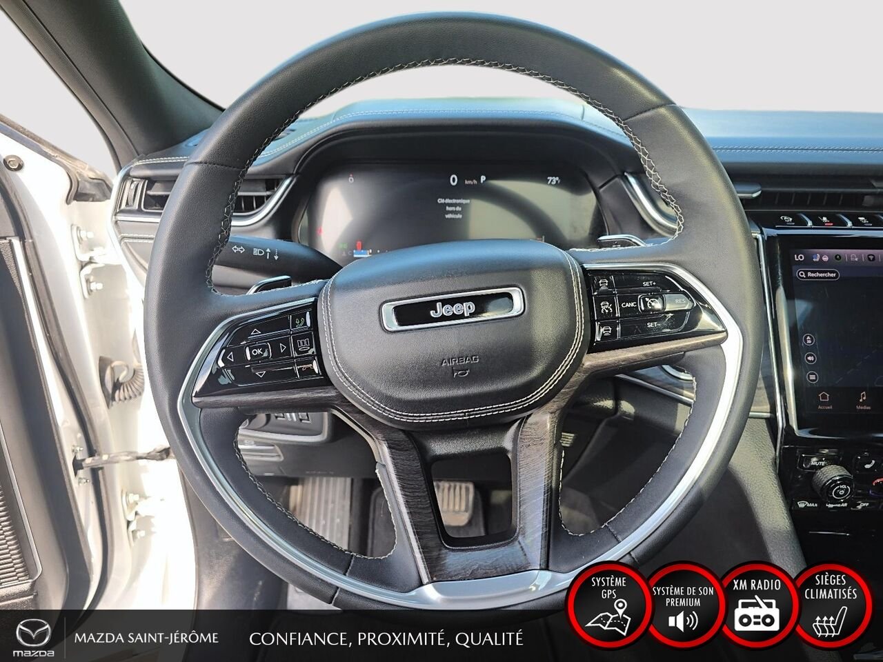 Jeep Grand Cherokee 2023 Blanc Ste-Agathe des Monts - photo #13