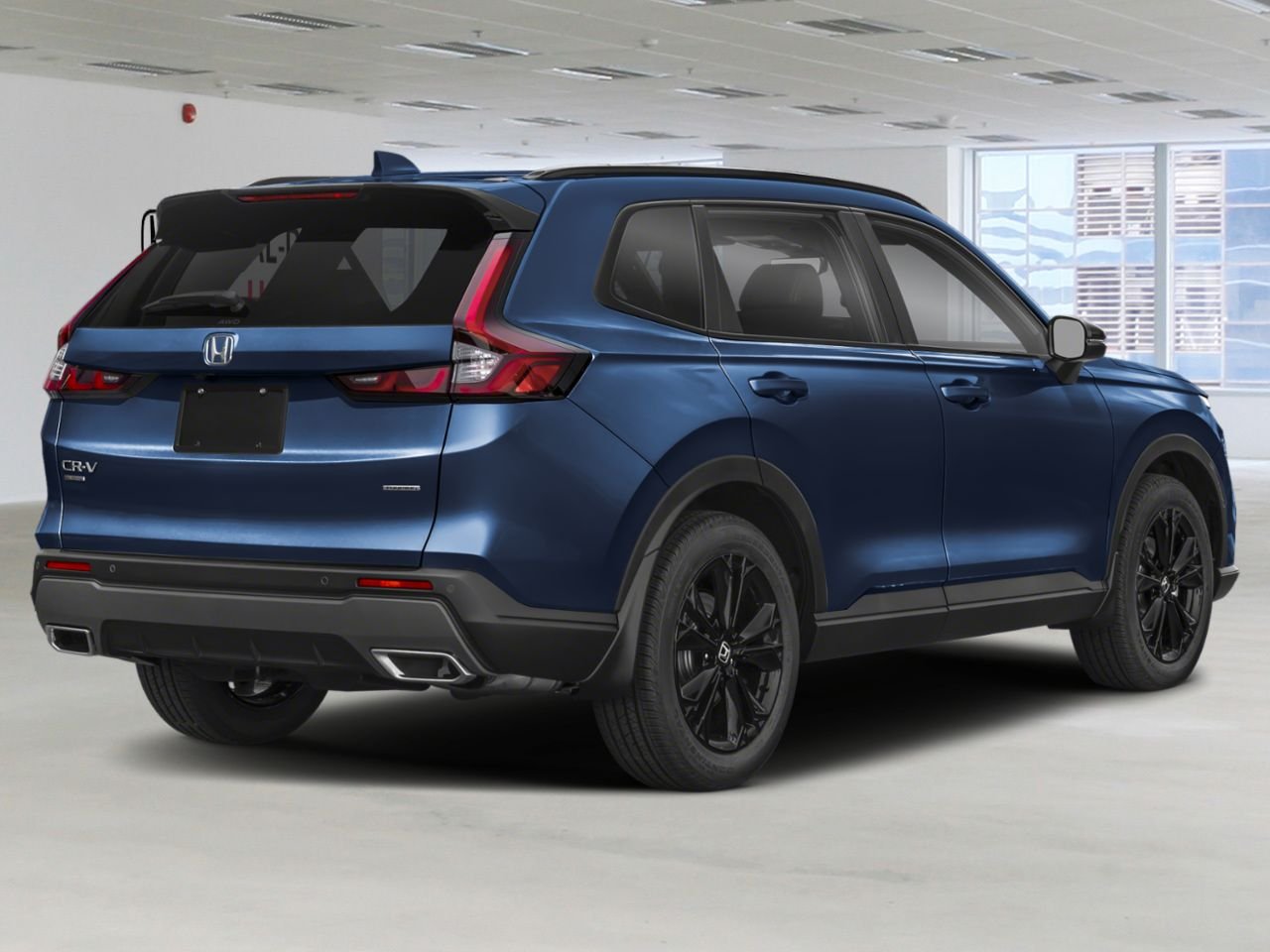 HONDA CR-V hybride Touring Traction Intégrale 2026 Bleu rivière Canyon métallisé Val-d'Or - photo #1