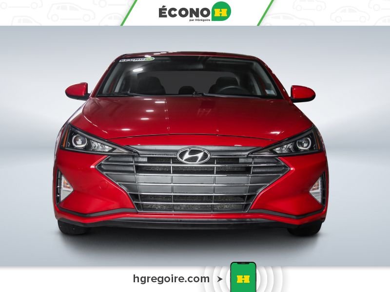 Hyundai Elantra 821042 | ESSENTIAL AUTO A/C GR ELECT CAMERA RECUL 2019 Rouge Laval - photo #1