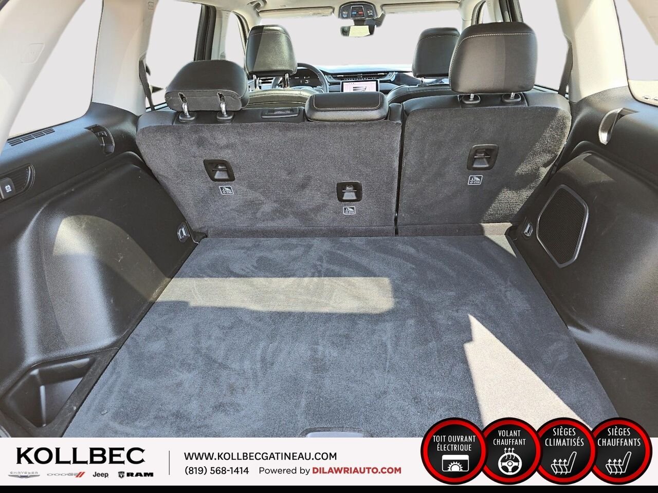 2023 JEEP GRAND CHEROKEE 26561 | Limited 4x4 Black Gatineau - photo #21