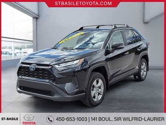 TOYOTA RAV4 Hybride 2022 2022 Noir minuit métallisé