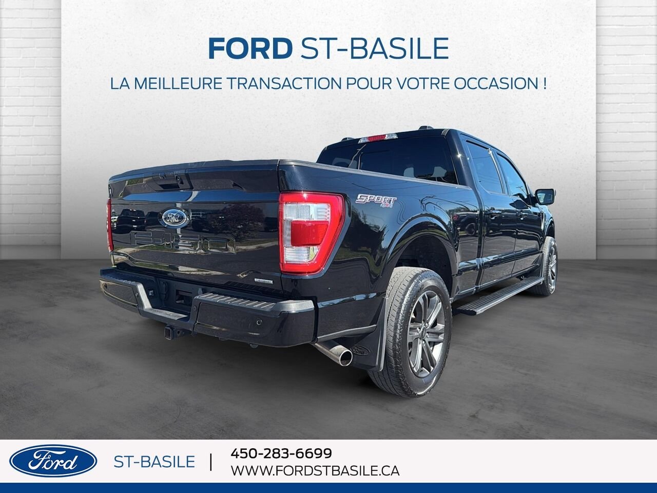 Ford F-150 2023 Noir Saint-Basile-le-Grand - photo #8