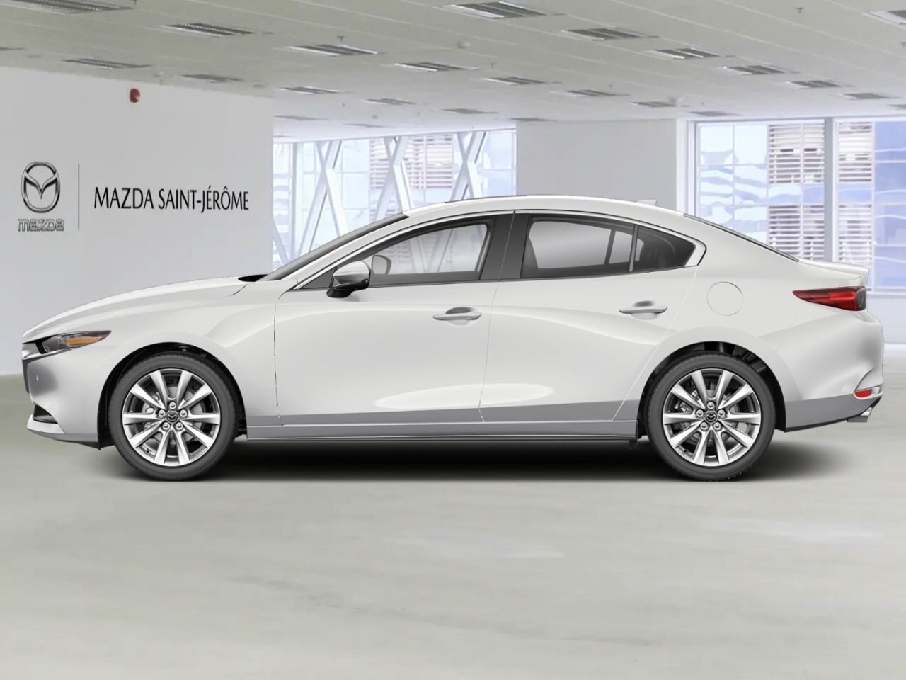 2026 MAZDA Mazda3 GT TI i-ACTIV Snowflake White Pearl Saint-Jérôme - photo #1