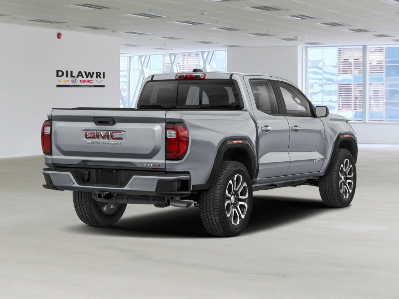 2026 GMC Canyon AT4 cabine multiplace 4RM Sterling Metallic Gatineau - photo #1