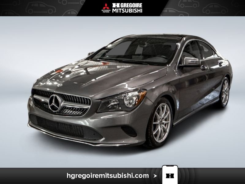 2018 Mercedes Benz CLA Grey Saint-Eustache - photo #2