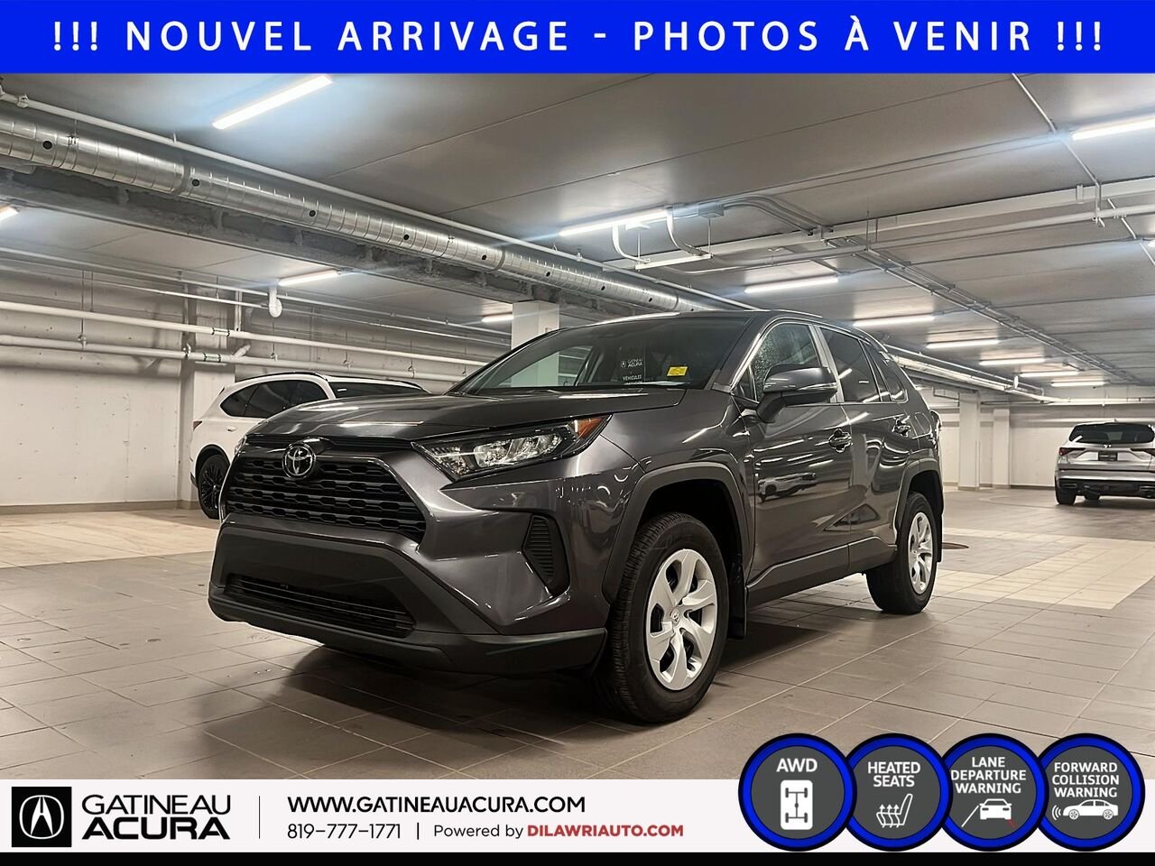 Toyota RAV4 LE AWD 2023 Gris Gatineau - photo #0