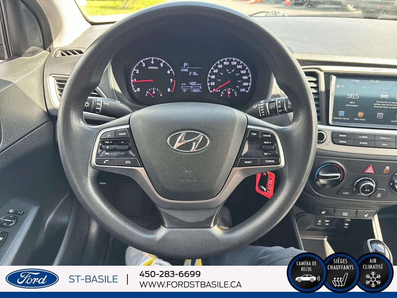 2019 HYUNDAI ACCENT Red Saint-Basile-le-Grand - photo #18