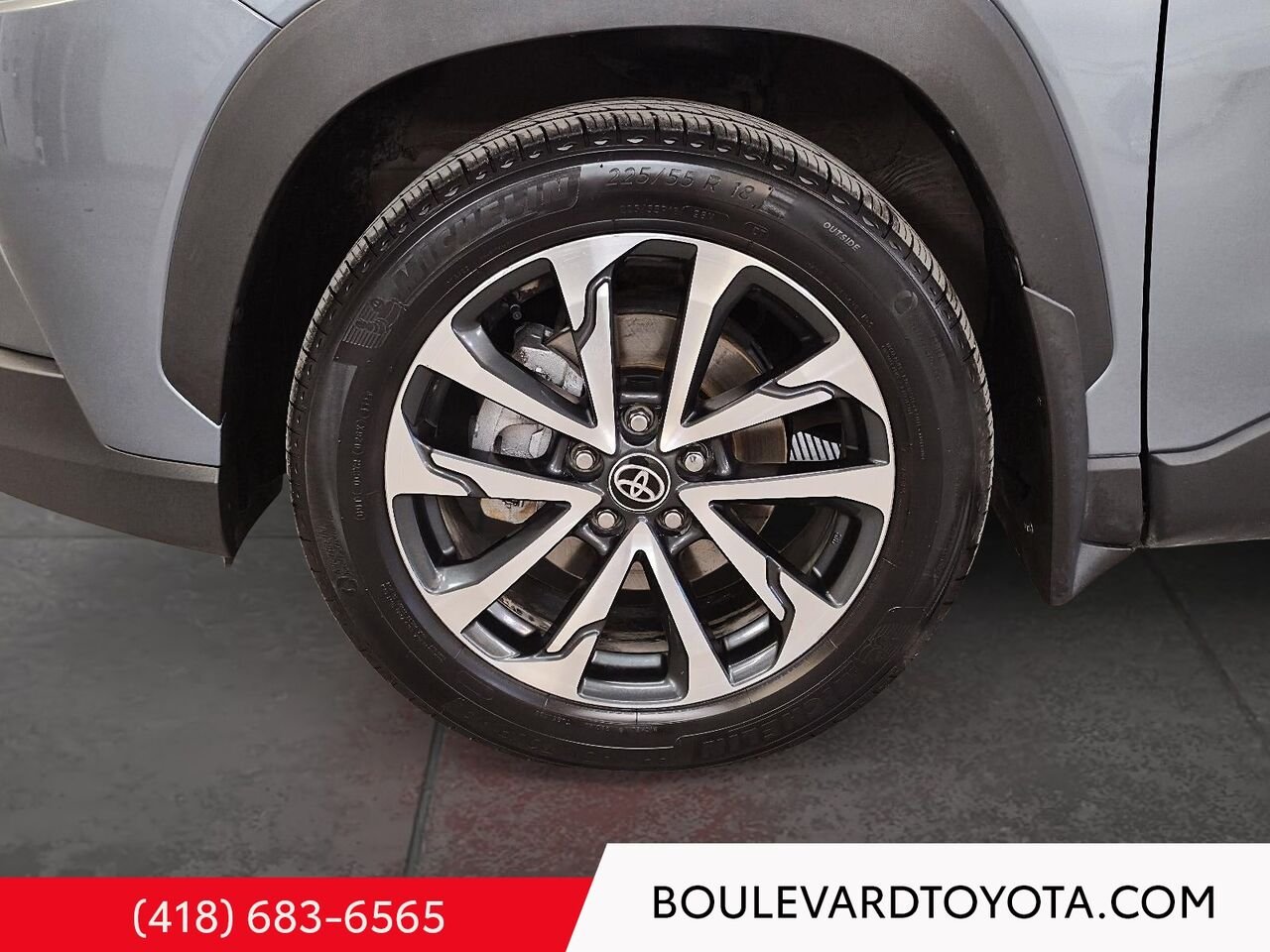 2022 Toyota COROLLA CROSS 100589B-50 | XLE, AWD Silver Québec - photo #6