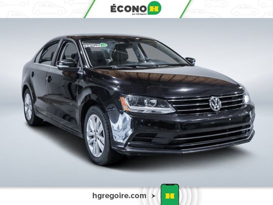 2017 Volkswagen Jetta Wolfsburg Edition TOIT BLUETOOTH CAMÉRA MAGS Black