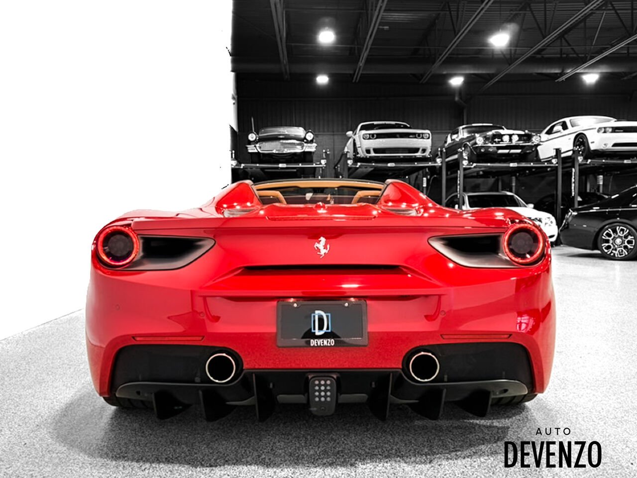 Ferrari 488 Spider 2018 Rouge Saint-Eustache - photo #4