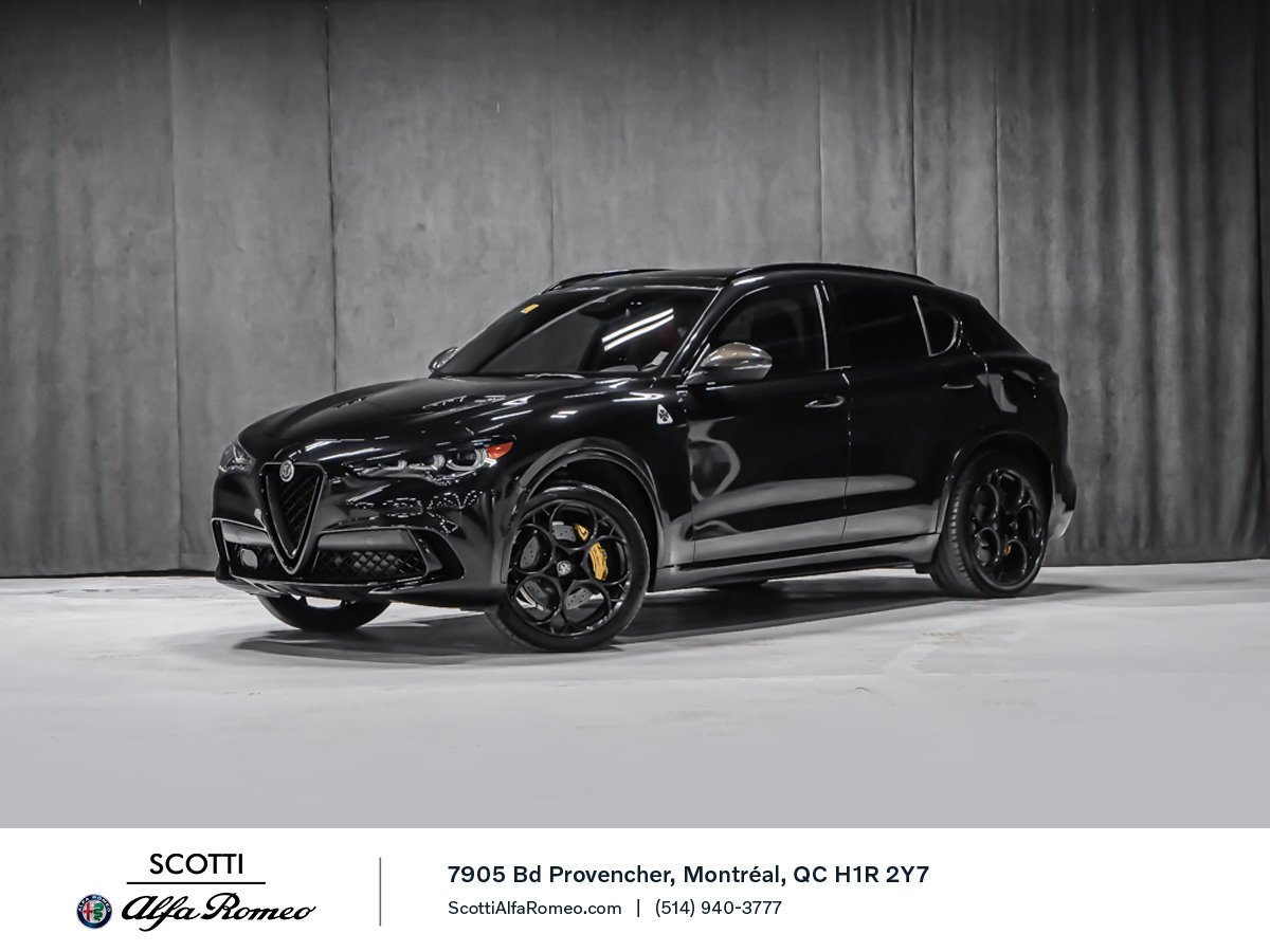 Alfa Romeo Stelvio QUADRIFOGLIO CARBONE 2024 Noir Montréal - photo #0