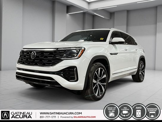 Volkswagen Atlas Cross Sport *** UN PROPRIO + CLEAN CARFAX + BAS KILOMÉTRAGE*** 2024 Blanc