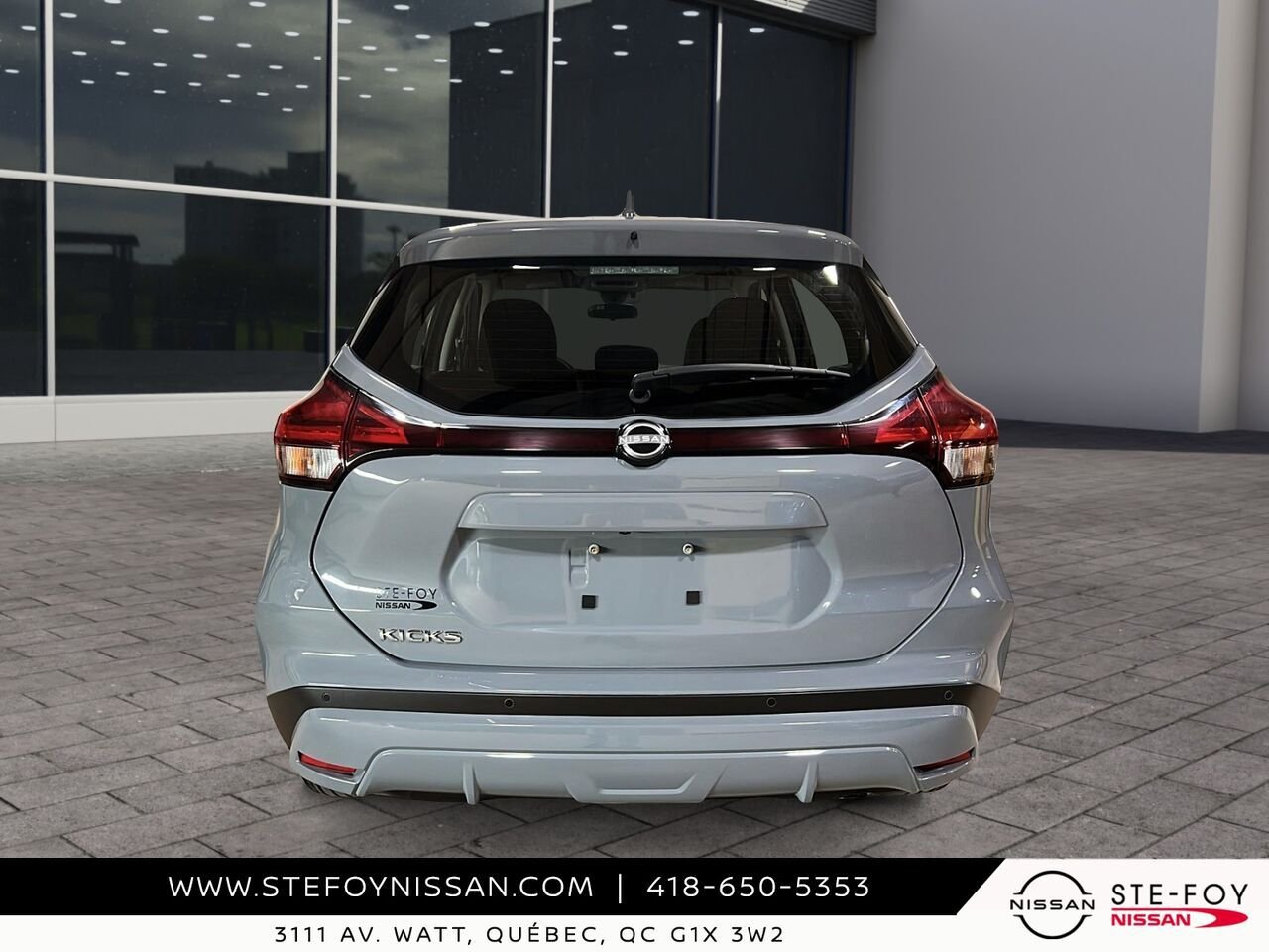 Nissan Kicks S TA 2024 Gris Ste-Foy - photo #2