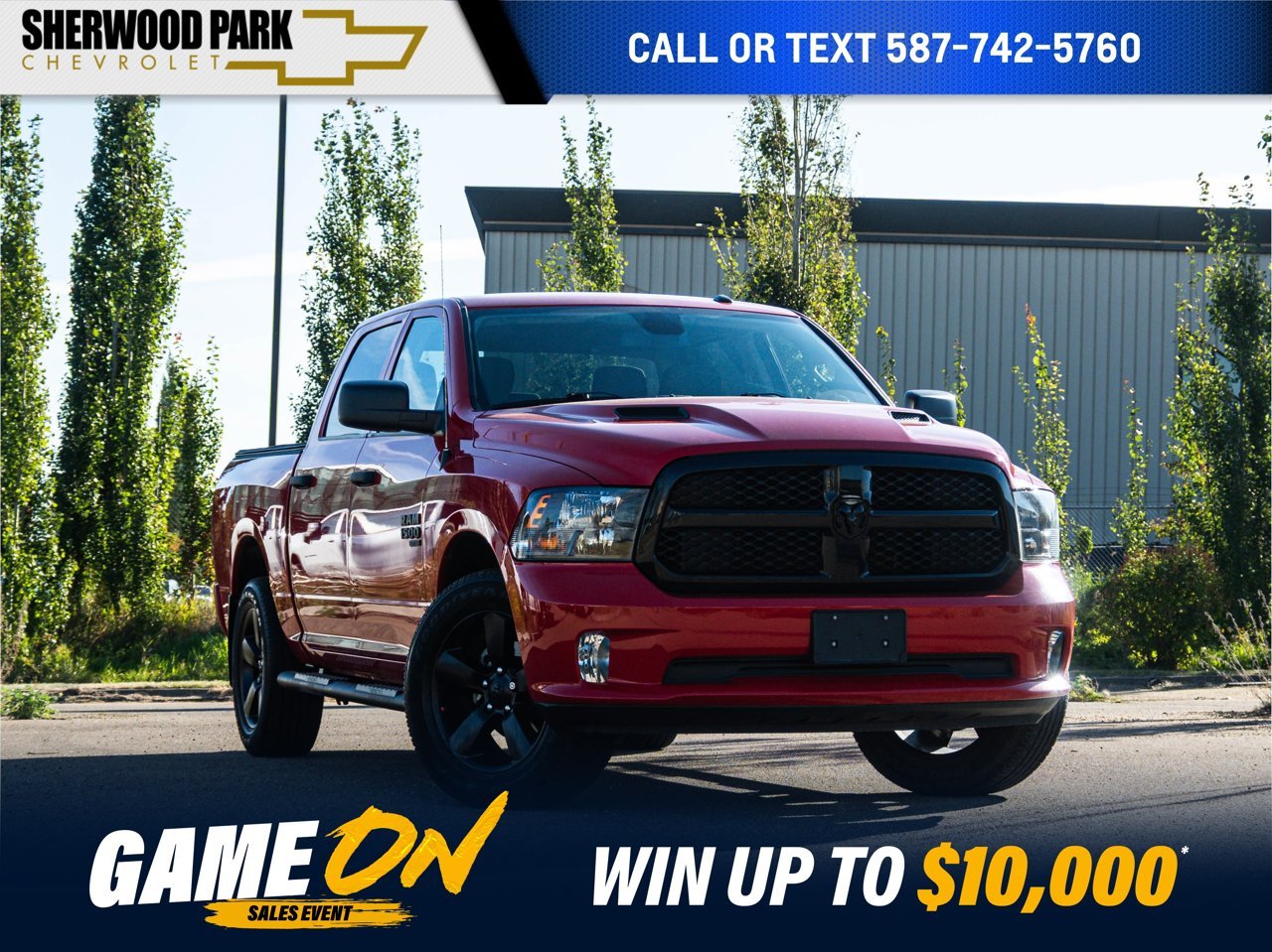 2022 Ram 1500 Classic Express 4x4 Crew Cab 5'7 Box Red Sherwood Park - photo #0