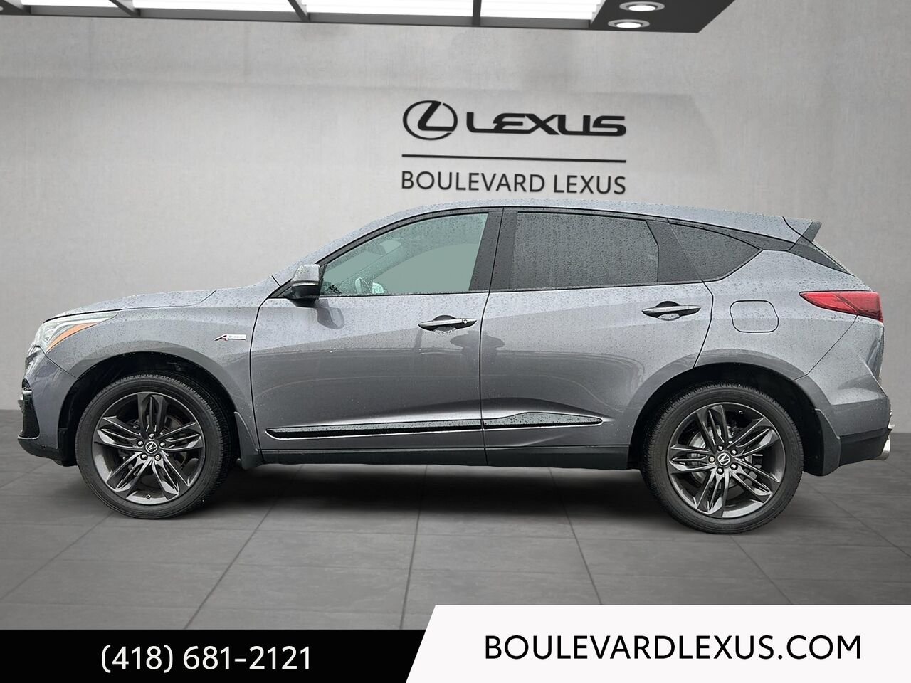 Acura RDX 19896B | A-Spec TI 2021 Gris Québec - photo #5