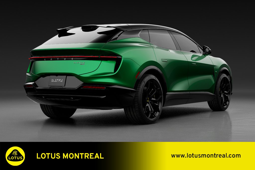 Lotus Eletre 2026 Vert Saint-Eustache - photo #3