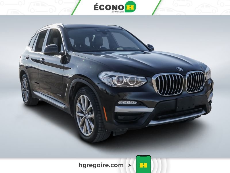 BMW X3 2018 Noir Blainville - photo #0