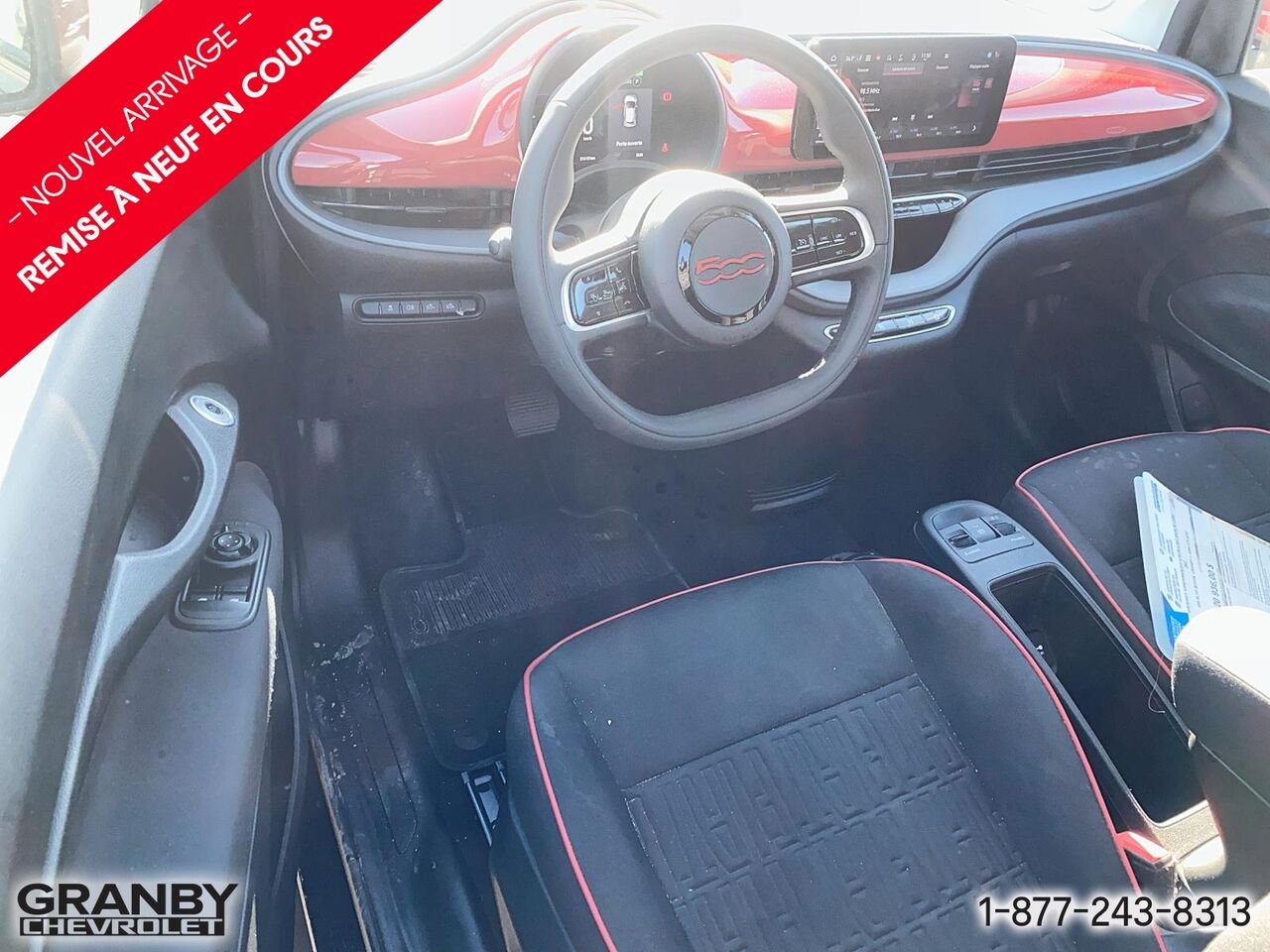 FIAT 500e Édition (RED) TA | 27-0291A 2024 Noir Granby - photo #7