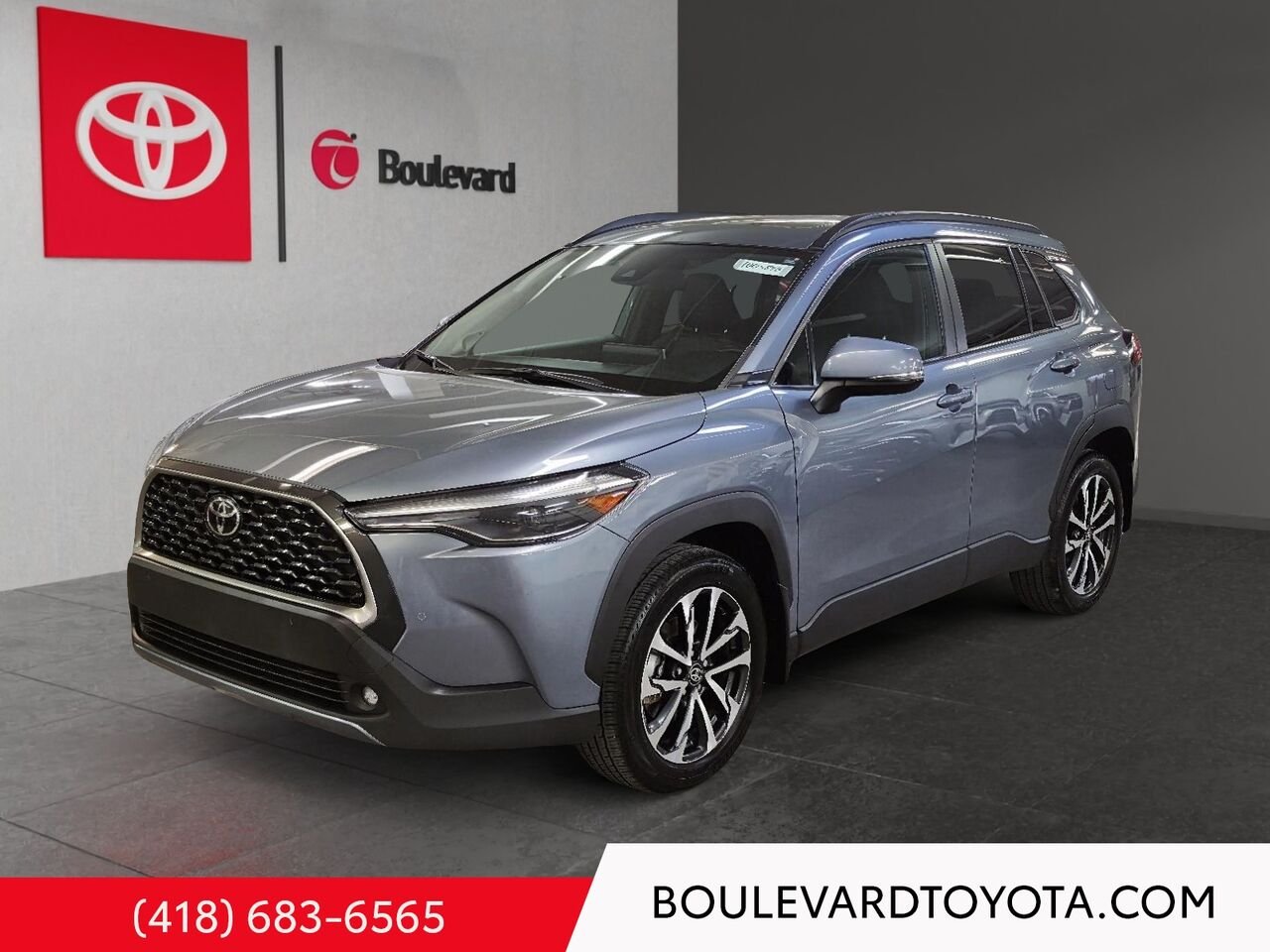 2022 Toyota COROLLA CROSS 100589B-50 | XLE, AWD Silver Québec - photo #0