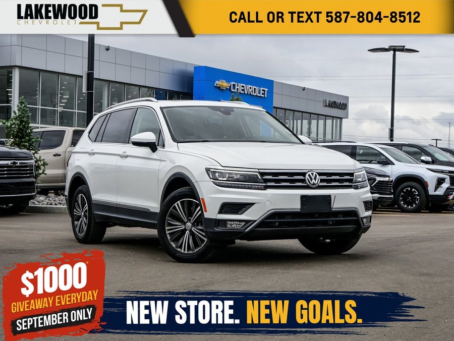 2018 Volkswagen Tiguan 2018 White