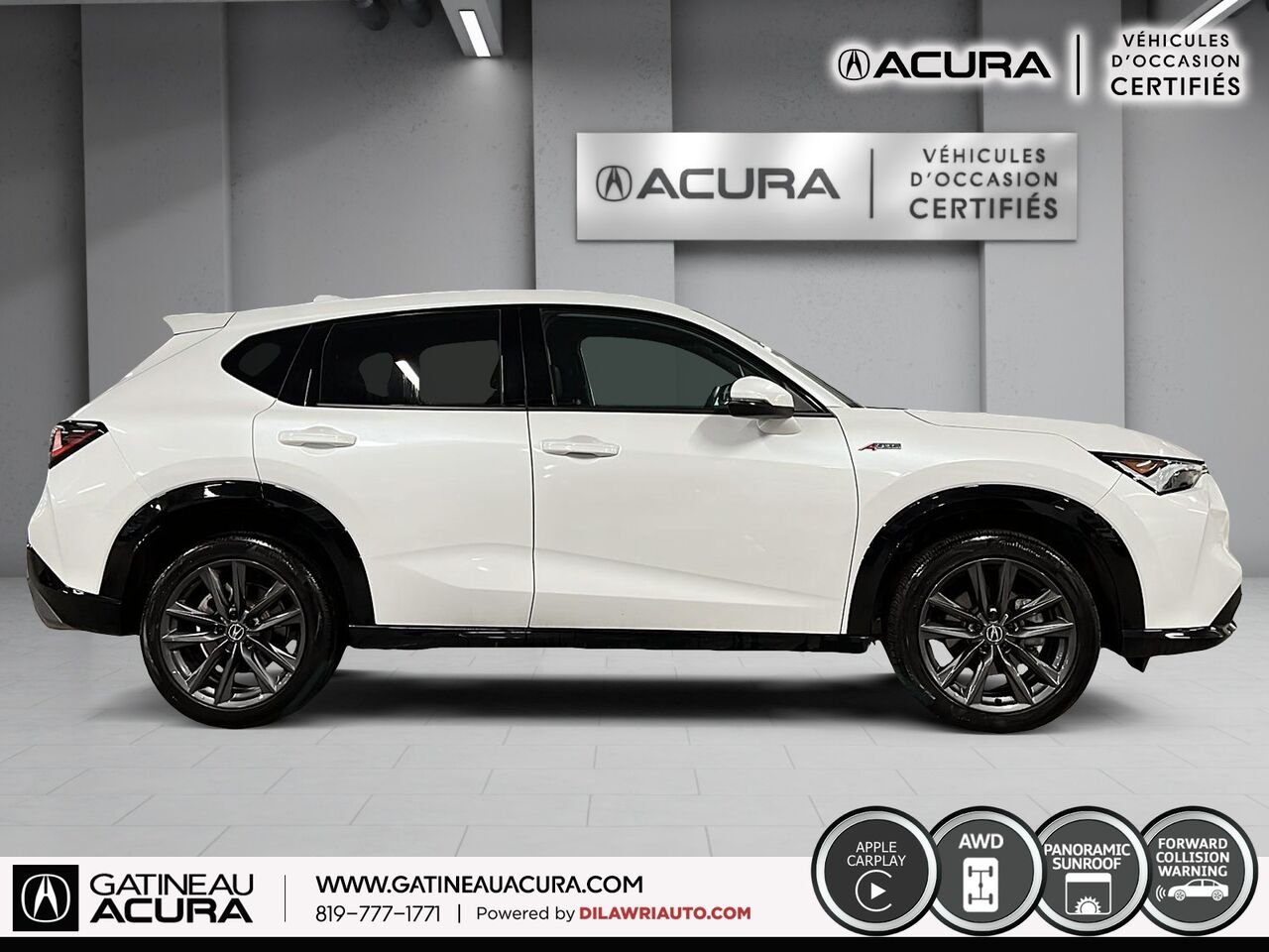 2025 Acura ADX A-Spec AWD White Gatineau - photo #15