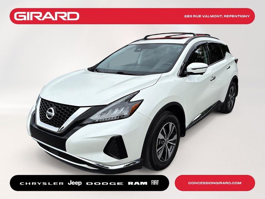 2021 NISSAN MURANO SV White