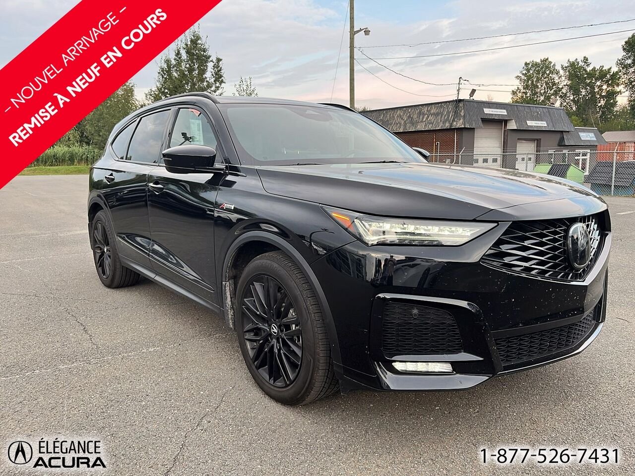 Acura MDX Platinum Elite A-Spec | A8921 2025 Noir Granby - photo #1