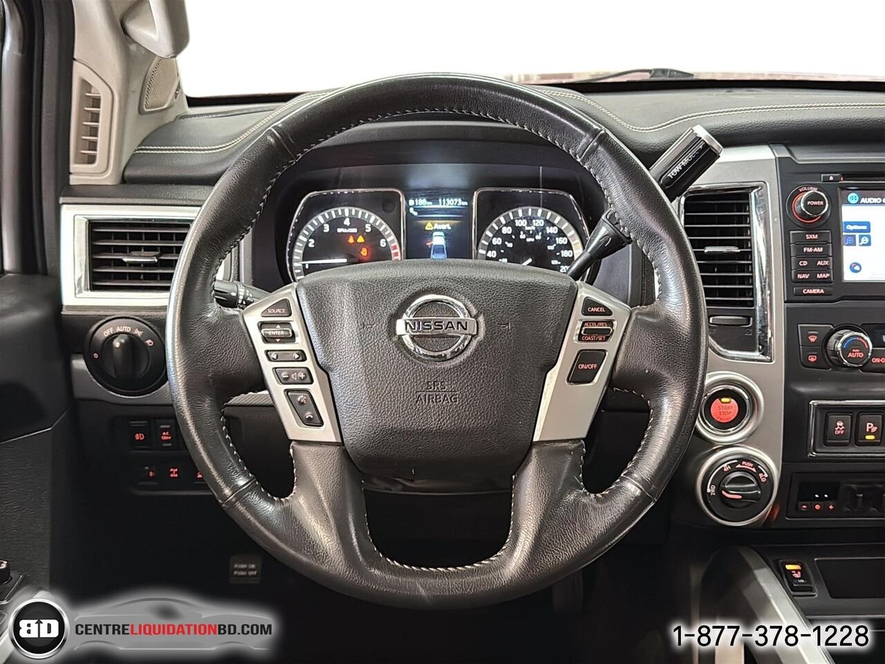 Nissan Titan PRO-4X | BD0379 2017 Rouge Granby - photo #17