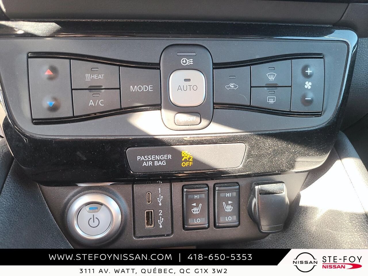 Nissan LEAF SV PLUS 2022 Orange Ste-Foy - photo #15