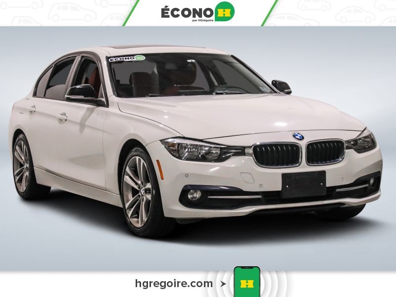 BMW 320I 820276 | 320i xDrive CUIR TOIT NAV BLUETOOTH MAGS 2016 Blanc Laval - photo #0