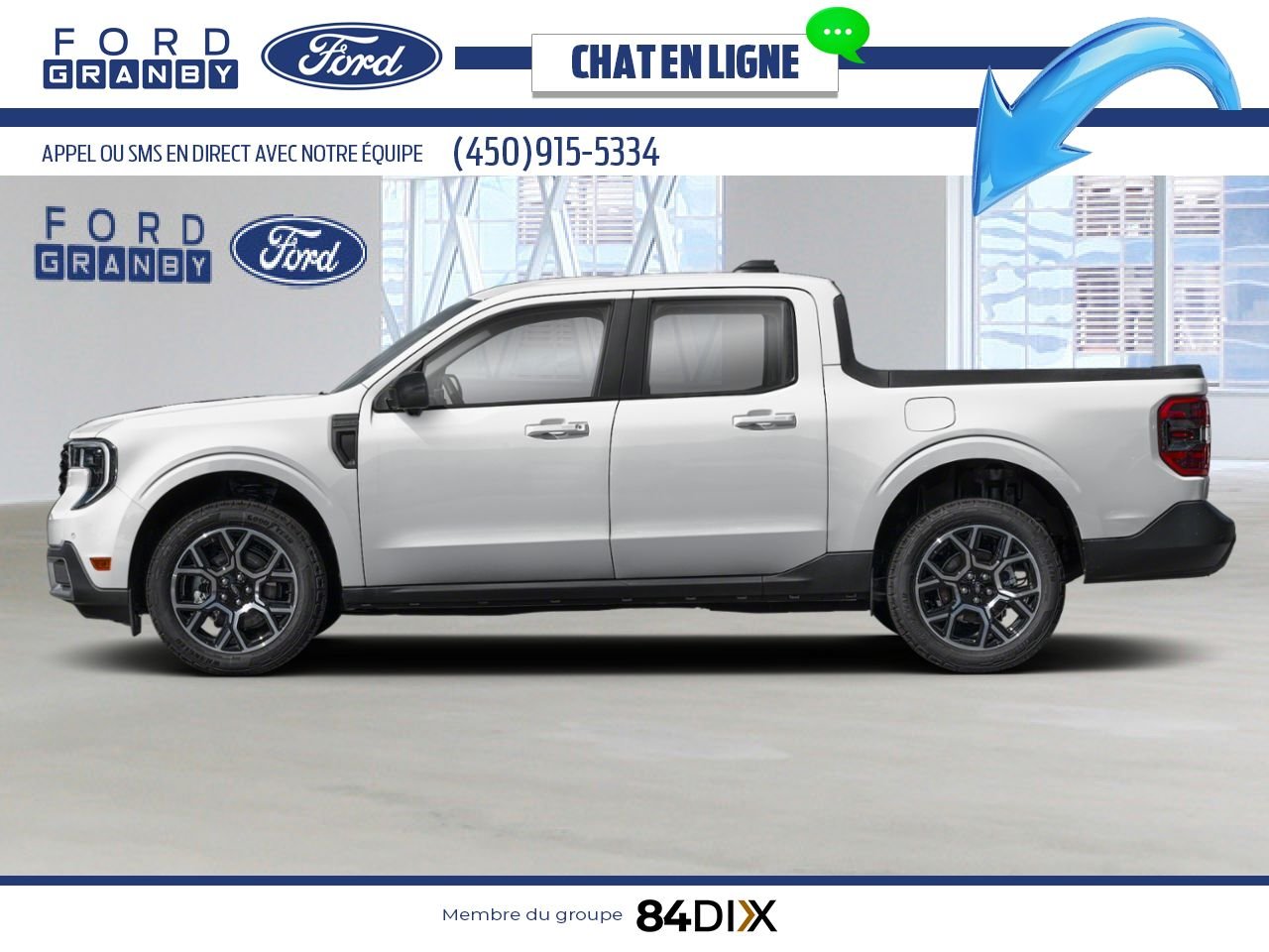 2025 Ford Maverick Space White Metallic Granby - photo #2