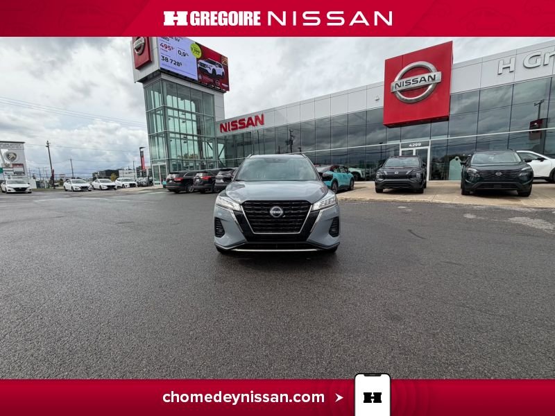 Nissan Kicks SR Mag Cuir Carplay Bancs Chauffants à partir 2.99 2023 Gris