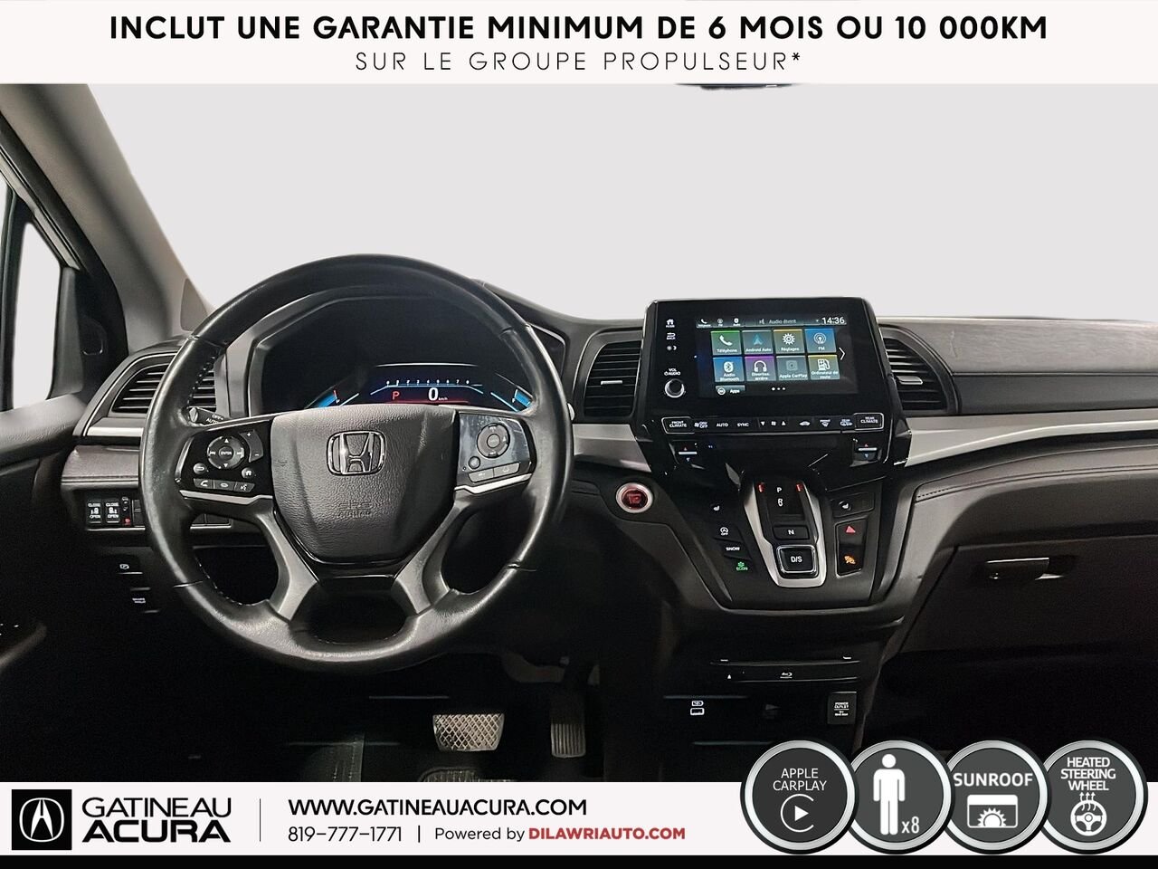 2023 Honda Odyssey EX White Ottawa & Gatineau - photo #2