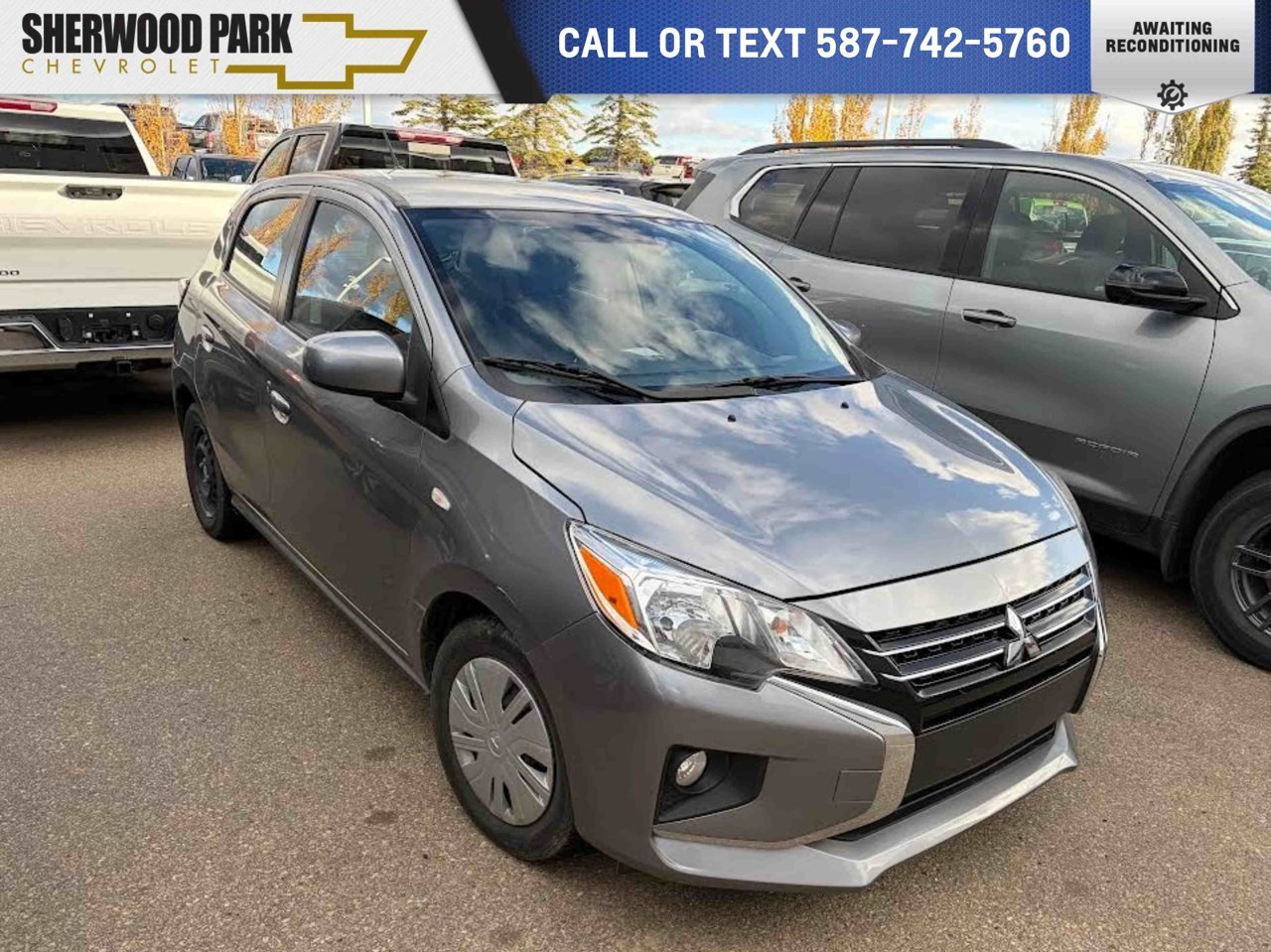 2022 Mitsubishi Mirage ES CVT Grey Sherwood Park - photo #0